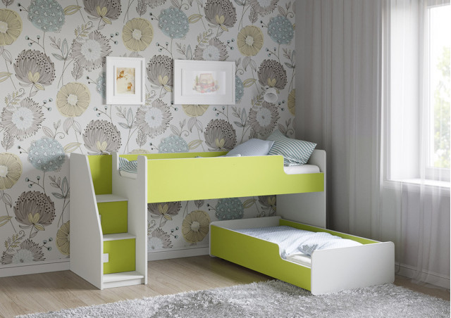 Детская выкатная кровать Легенда К402.41 в Верхней Пышме